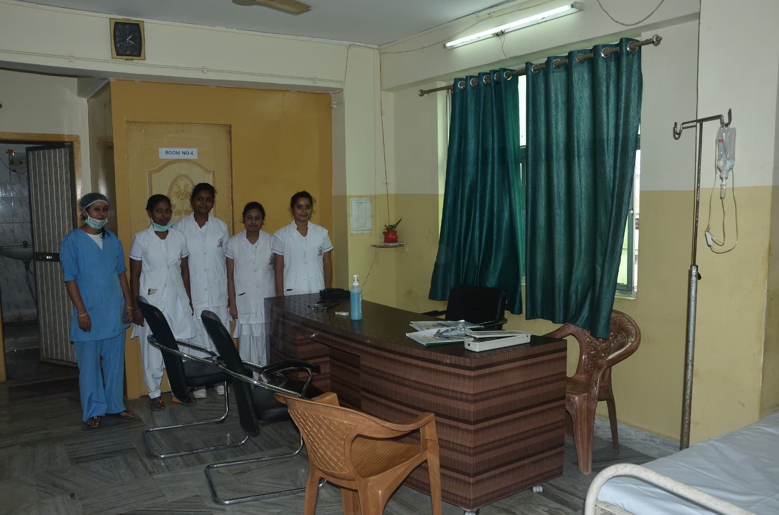 IDMH nursing and paramedical staff ready in uniform